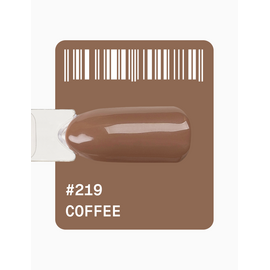 ADORE. Gel Polish, #219, Coffee, 12 ml. Гель-лак, кавовий #2