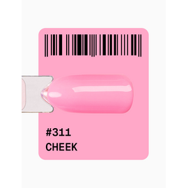 ADORE. Gel Polish, #311, Cheek, 12 ml. Гель-лак, дівочий рожевий #2