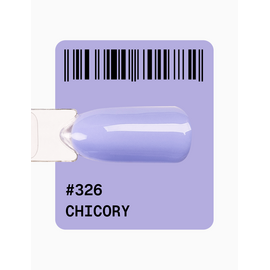 ADORE. Gel Polish, #326, Chicory, 12 ml. Гель-лак, бузковий з ніжним блакитним підтоном #2