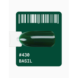 ADORE. Gel Polish, #430, Basil, 12 ml. Гель-лак, холодний темно-зелений #2