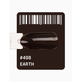ADORE. Gel Polish, #498, Earth, 12 ml. Гель-лак, темно-коричневий #2
