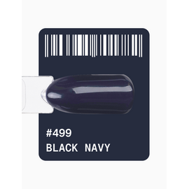 ADORE. Gel Polish, #499, Black navy, 12 ml. Гель-лак, синьо-чорний #2
