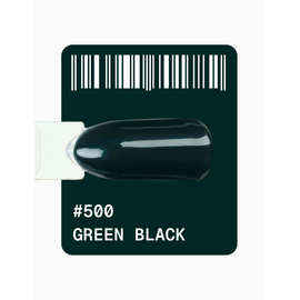 ADORE. Gel Polish, #500, Green black, 12 ml. Гель-лак, темний бутилочно-зелений #2