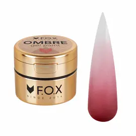 F.O.X. Ombre Gel Paint #009, 5 ml. Кольорова гель-фарба для омбре #1