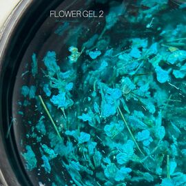 SAGA. Flower Gel, 5 ml, #02. Гель з сухоцвітами #1