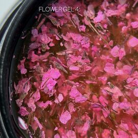 SAGA. Flower Gel, 5 ml, #04. Гель з сухоцвітами #1