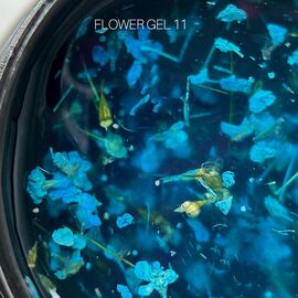 SAGA. Flower Gel, 5 ml, #11. Гель з сухоцвітами #1