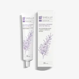SHELLY. Soothing ointment with tea tree oil, 30 ml. Заспокійлива мазь з олією чайного дерева #1
