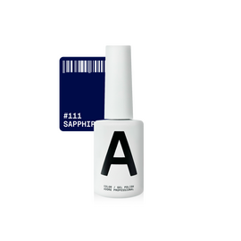 ADORE. Gel Polish, #111, Saphire, 12 ml. Гель-лак, темний королівський синій #1