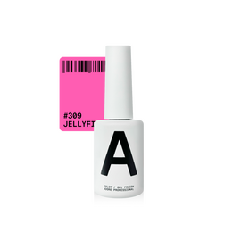 ADORE. Gel Polish, #309, Jellyfish, 12 ml. Гель-лак, кислотний рожевий #1