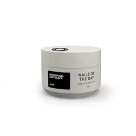 NOTD Gel paint wipe Black, 5 ml, чорна гель-фарба з липким шаром #1