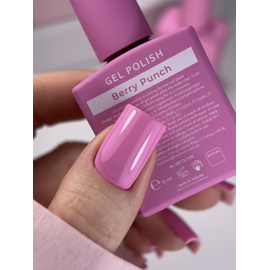 HEYLOVE. Gel Polish, BERRY PUNCH, 15 ml, гель-лак, ягідно-рожевий #2