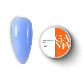 GA&MA. Universal gel 12, гель без опилу, рідкий, 15 ml #1