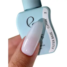 ELSE. Filter base, #02, Cotton, 12 ml. Камуфлююча напівпрозора база #2