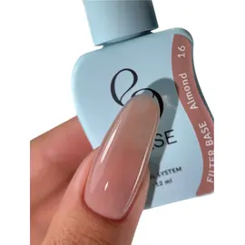 ELSE. Filter base, #16, Almond, 12 ml. Камуфлююча напівпрозора база #2