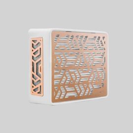 Ülka. Ventilation grille for nail dust collector Premium, Rose gold. Решітка для манікюрної настільної витяжки, рожеве золото #2