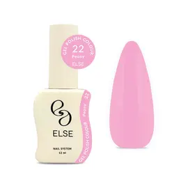 ELSE. Gel polish Colour, #22, Peony, 12 ml. Гель-лак #1