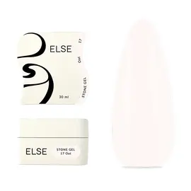 ELSE. Stone gel, #17, Oat, 30 ml. Твердий гель для нарощування #1