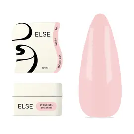 ELSE. Stone gel, #10, Sandal, 30 ml. Твердий гель для нарощування #1
