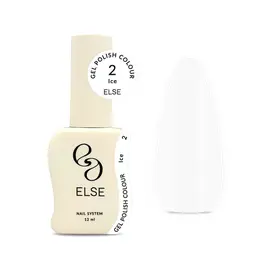 ELSE. Gel polish Colour, #02, Ice, 12 ml. Гель-лак #1