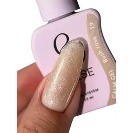 ELSE. Calm gel, #19, Bush rose, 12 ml. Рідкий гель для зміцнення, з шимером #2