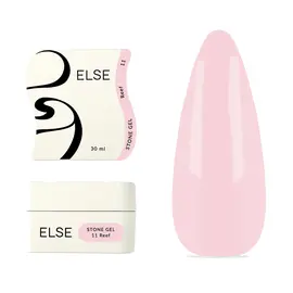 ELSE. Stone gel, #11, Reef, 30 ml. Твердий гель для нарощування #1
