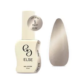 ELSE. Gel polish Cat eye, #01, Jaguar, 12 ml. Гель-лак "котяче око" #1