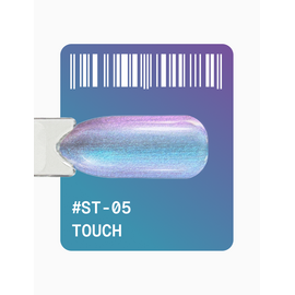 ADORE. Cat's Eye Gel Polish, #ST-05, Touch, 12 ml. Гель-лак "котяче око" перламутровий, блакитно-синій #2