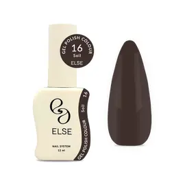 ELSE. Gel polish Colour, #16, Soil, 12 ml. Гель-лак #1