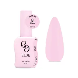 ELSE. Calm gel, #08, Blush, 12 ml. Рідкий гель для зміцнення #1
