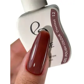 ELSE. Gel polish Colour, #12, Chestnut, 12 ml. Гель-лак #2