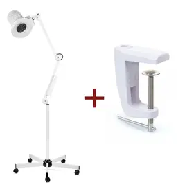 DUSTWELL. Professional Pedicure Dust Collector on a mobile base + clamp attachment, "Air Dust". Педикюрна витяжка на пересувній основі + кріплення "струбцина" #1