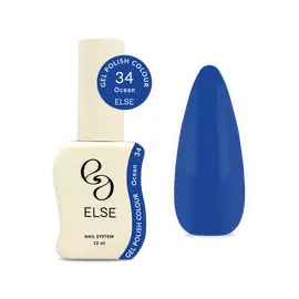 ELSE. Gel polish Colour, #34, Ocean, 12 ml. Гель-лак #1