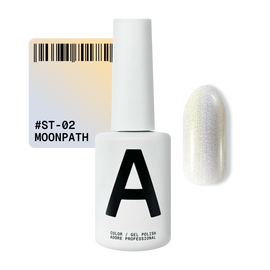 ADORE. Cat's Eye Gel Polish, #ST-02, Moonpath, 12 ml. Гель-лак "котяче око" перламутровий, димчастий #1