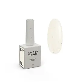 NOTD. Гель-лак Let's special Daphne, 10 ml, молочний із золотою поталлю #1
