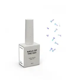 NOTD. "Fun!" Top #01, 10 ml, топ з голографічними фігурками #1