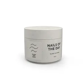 NOTD. Glossy Top Wipe, no UV, 30 ml, глянцевий топ з липким шаром без УФ-фільтрів #1