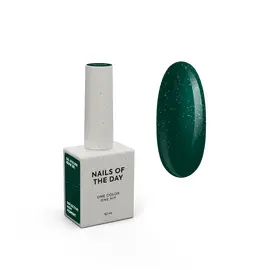 NOTD Гель-лак Let's Special Kevin-351, 10 ml (світловідбиваючий темно-зелений) #1