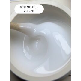 ELSE. Stone gel, #02, Pure, 30 ml. Твердий гель для нарощування #2