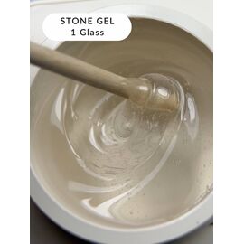 ELSE. Stone gel, #01, Glass, 30 ml. Твердий гель для нарощування, прозорий #2