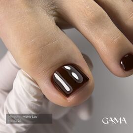 GA&MA. Single-phase Gel Polish, Mono Lac, #028, 6 ml. Однофазний гель лак, "Моно лак" #2