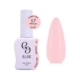 ELSE. Tone top, #17, Whisper, 12 ml. Камуфлюючий топ з UV-фільтром #1
