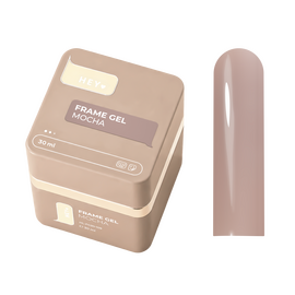 HEYLOVE. Frame builder Gel with Pump, MOCHA, 30 ml. Універсальний гель для нарощування з помпою #1