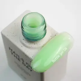 NOTD. Bottle Gel #6, Light Green, 10 ml, рідкий надміцний гель, світло-зелений #2