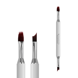 STALEKS. Manicure brush, Exclusive 07/12, for gradient 11 mm / design 10 mm. Пензлик для манікюру двосторонній #1