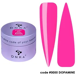 DNKa’. Builder Gel Dopamine, #0055, 30 ml, гель для моделювання та укріплення #1