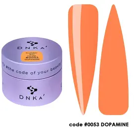 DNKa’. Builder Gel Dopamine, #0053, 30 ml, гель для моделювання та укріплення #1