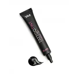 ZOLA. Eyebrows Lashes TATTOO TINT, Black, 15 ml. Фарба для брів та вій, чорний #2