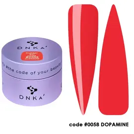 DNKa’. Builder Gel Dopamine, #0058, 30 ml, гель для моделювання та укріплення #1