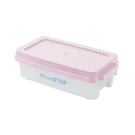 MicroSTOP Контейнер для дезінфекції на 1 л, рожева кришка #1